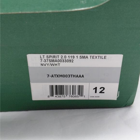 Lacoste Mens Sneaker Size 12 LT Spirit 2.0 Navy Ortholite Comfort Casual Preppy - Picture 3 of 15